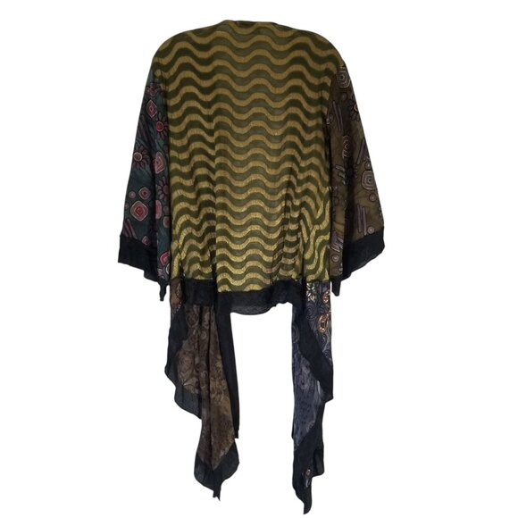 Sterling Kimono Shawl for Evening or Stage - Picture 2 of 11